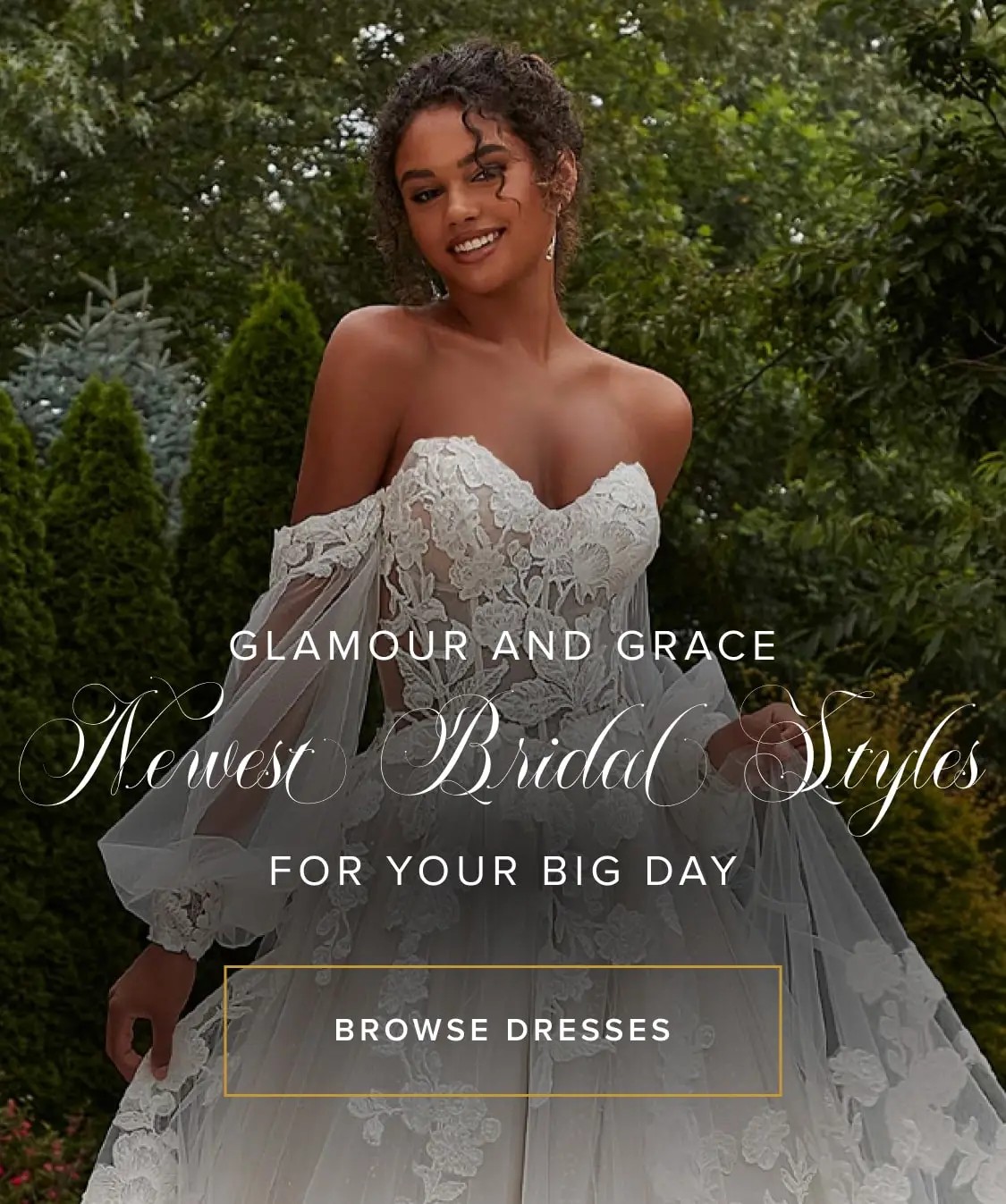 newest bridal styles spring 2025 banner